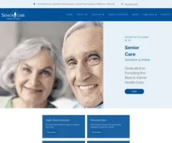 Seniorcaresolutionsathome.com(Senior Care Solutions At Home) Screenshot