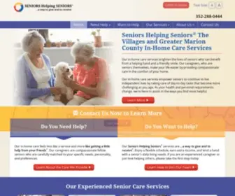 Seniorcarethevillages.com(Seniors Helping Seniors® The Villages and Greater Marion County In) Screenshot