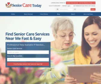 Seniorcaretoday.com(Senior Care Services Directory) Screenshot