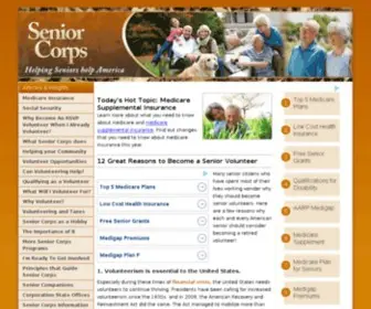 Seniorcorps.org(Rsvp) Screenshot