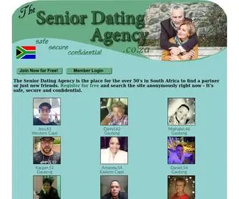 Seniordatingagency.co.za(Senior Dating Agency) Screenshot