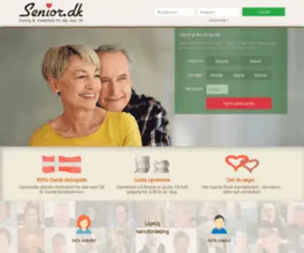 Senior.dk(Dating for alle over 50 år. mød en dejlig kæreste og find nye venner med) Screenshot