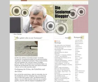 Senioren-Blogger.de(60Plus) Screenshot