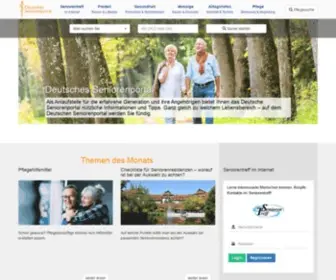 Seniorenportal.de(Portal) Screenshot