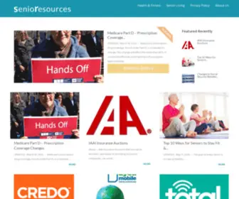 Senioresources.com(senioresources) Screenshot