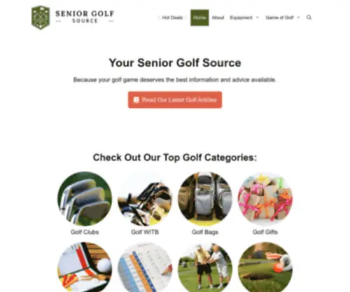 Seniorgolfsource.com(Seniorgolfsource) Screenshot
