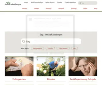 Seniorhaandbogen.dk(Seniorh) Screenshot