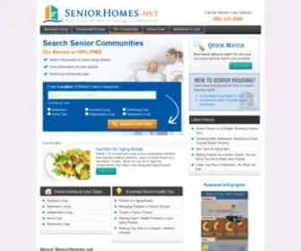 Seniorhomes.net(Assisted Living) Screenshot