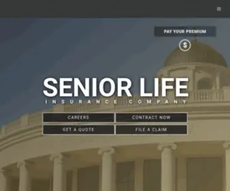 Seniorlifeinsurancecompany.com(Senior Life Insurance Company) Screenshot