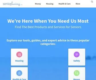 Seniorliving.org(Get expert advice on all things senior living) Screenshot