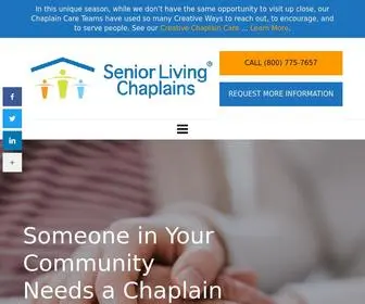 Seniorlivingchaplains.com(Senior Living Chaplain Care) Screenshot