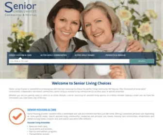Seniorlivingchoices.com(Senior Living Choices) Screenshot