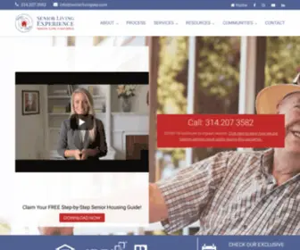 Seniorlivingexp.com(Senior Living Experience) Screenshot