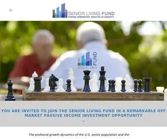 Seniorlivingfund.com(            why senior housing) Screenshot
