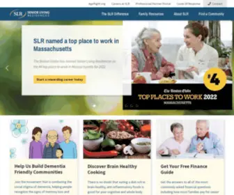 Seniorlivingresidences.com(Senior Living Residences) Screenshot