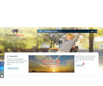 Seniorplaza.nl(Een website vol nostalgie en een platform dat 50) Screenshot