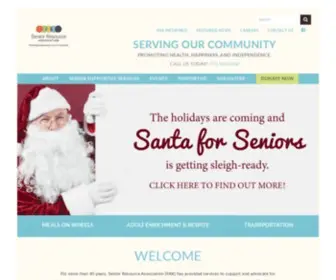 Seniorresourceassociation.org(We regret to inform you that our website) Screenshot