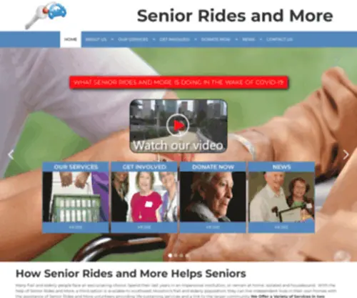 Seniorridesandmore.org(A faith) Screenshot