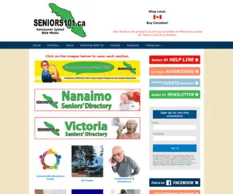 Seniors101.ca(Seniors 101) Screenshot