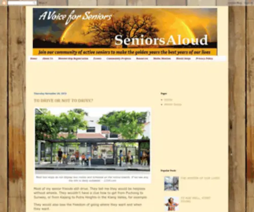 Seniorsaloud.com(Seniorsaloud) Screenshot