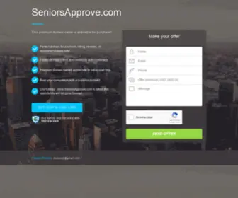 Seniorsapprove.com(SeniorsApprove) Screenshot