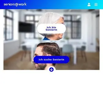 Seniorsatwork.ch(Die Job Plattform f) Screenshot