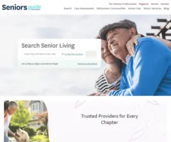 Seniorsguideonline.com(Seniors Guide) Screenshot