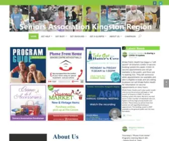 Seniorskingston.ca(Seniors Kingston) Screenshot