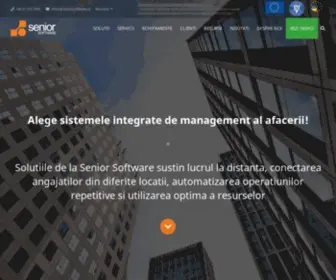 Seniorsoftware.ro(Solutii Software ERP) Screenshot