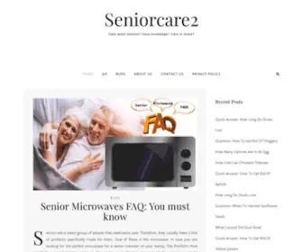 Seniortocare.com(Have knowledge) Screenshot