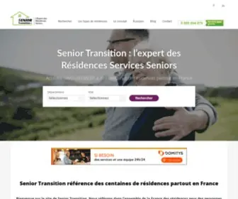 Seniortransition.fr(Senior Transition) Screenshot