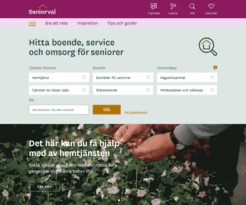 Seniorval.se(Hitta) Screenshot