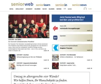 Seniorweb.ch(Seniorweb Schweiz) Screenshot