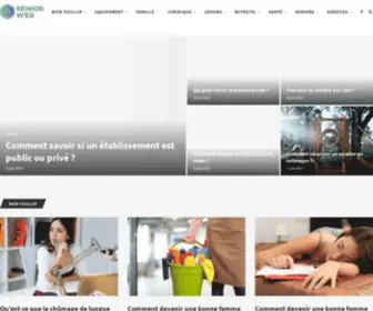 Seniorweb.fr(Senior Web) Screenshot