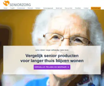 Seniorzorg.nl(Zorg voor Senioren) Screenshot