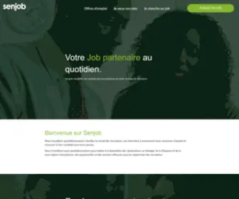 Senjob.com(Cherche et offre d'emploi sur Senjob) Screenshot