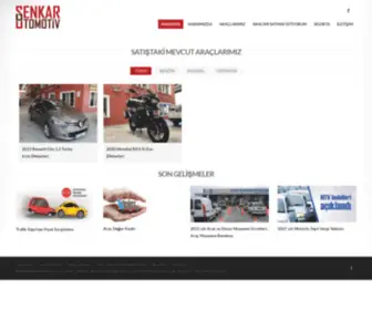 Senkarotomotiv.com(Şenkar Otomotiv) Screenshot