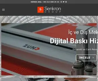 Senkronreklam.com.tr(Senkron) Screenshot