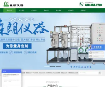 Senlong17.com(北京世纪森朗实验仪器有限公司专注科研实验室用高压反应器为科研而生) Screenshot