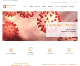Senmo.org(Sociedad Española de Nutrición y Medicina Ortomolecular (SENMO)) Screenshot