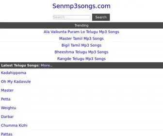 SenMP3Songs.com(Choosing the right domain name can be overwhelming. Our personalized customer service) Screenshot
