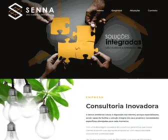 Sennaambiental.com.br(Meio Ambiente e Infraestrutura) Screenshot