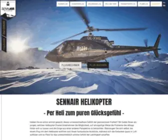 Sennair.at(SENNAIR Helikopter Österreich) Screenshot