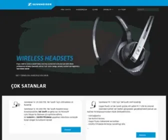 Sennheiserturkey.net(Sennheiser) Screenshot