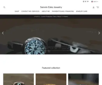 Sennineskojewelry.com(Sennin Esko Jewelry) Screenshot