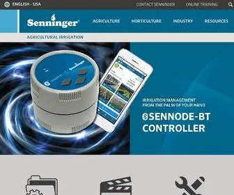 Senninger.com(Senninger Irrigation) Screenshot