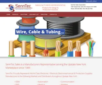 Senntec.com(SennTec) Screenshot