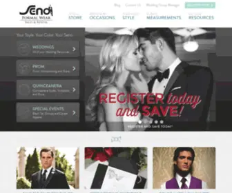Senoformalwear.com(Senoformalwear) Screenshot