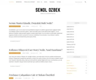 Senolozbek.com.tr(Şenol Özbek) Screenshot