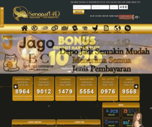 Senopati4D.com Screenshot